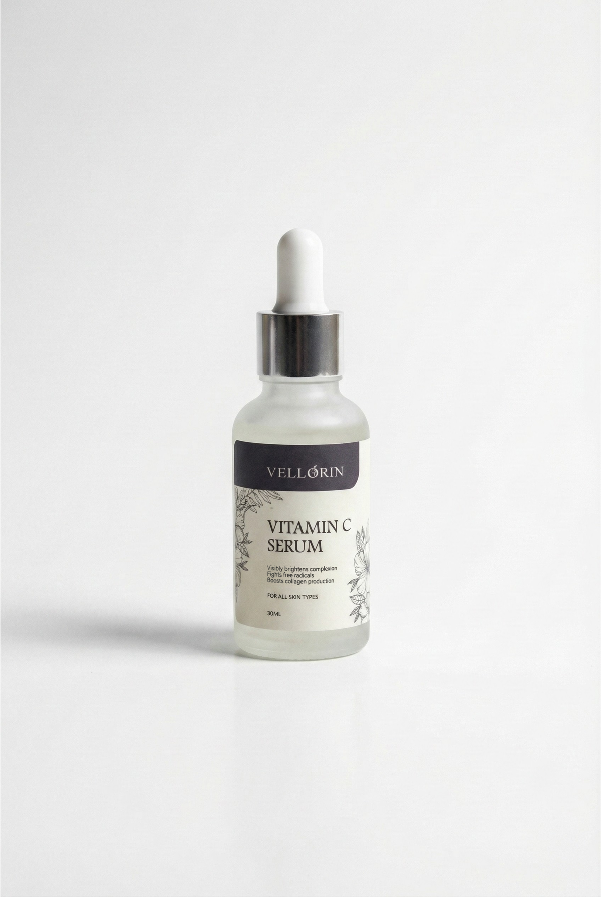 Vellorin Vitamin C Serum bottle on a white background